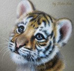 Портрет тигренка